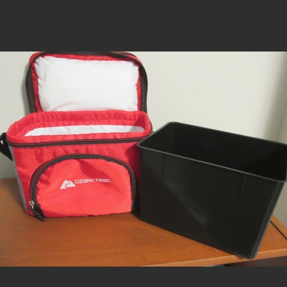 Ozark Trail Kitchen Ozark Trail Cooler Extreme Cooler Lunch Box Red
